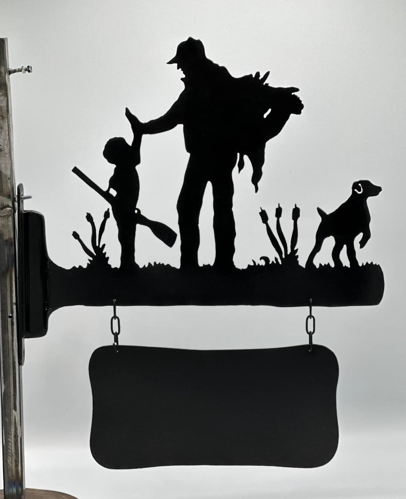 Jacht naambord "Vader met zoon"