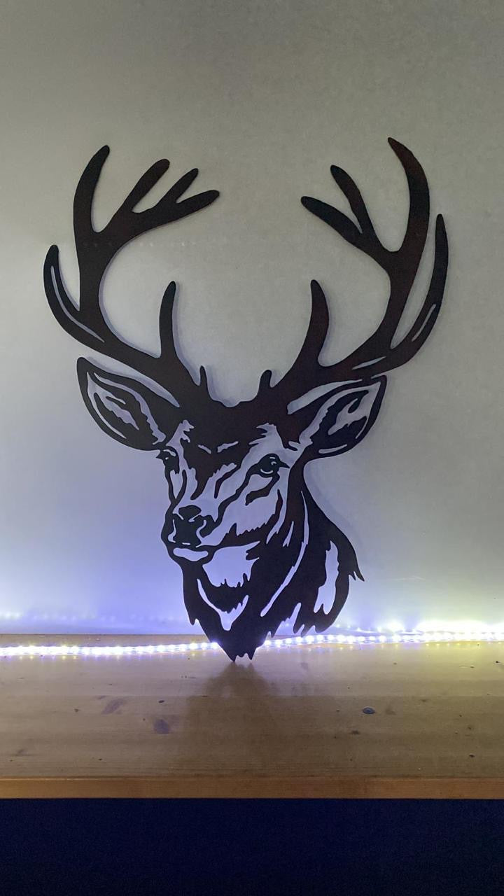 Wild muurstuk "Hert" 1