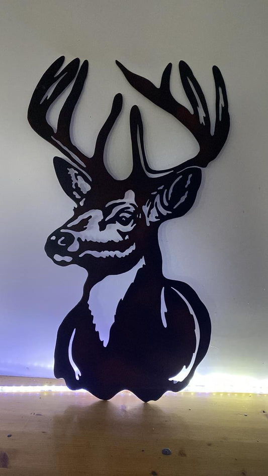 Wild muurstuk "Hert" 2