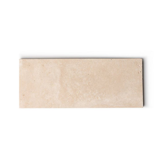 Travertine dienblad rechthoekig