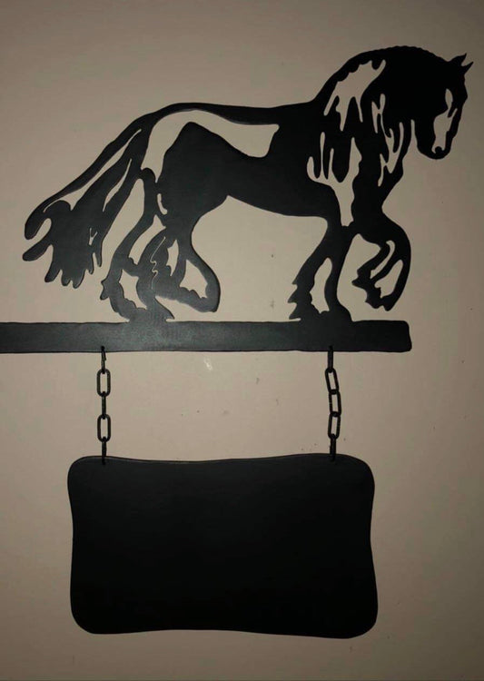 Paarden naambord 6