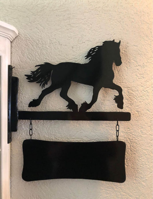 Paarden naambord 9