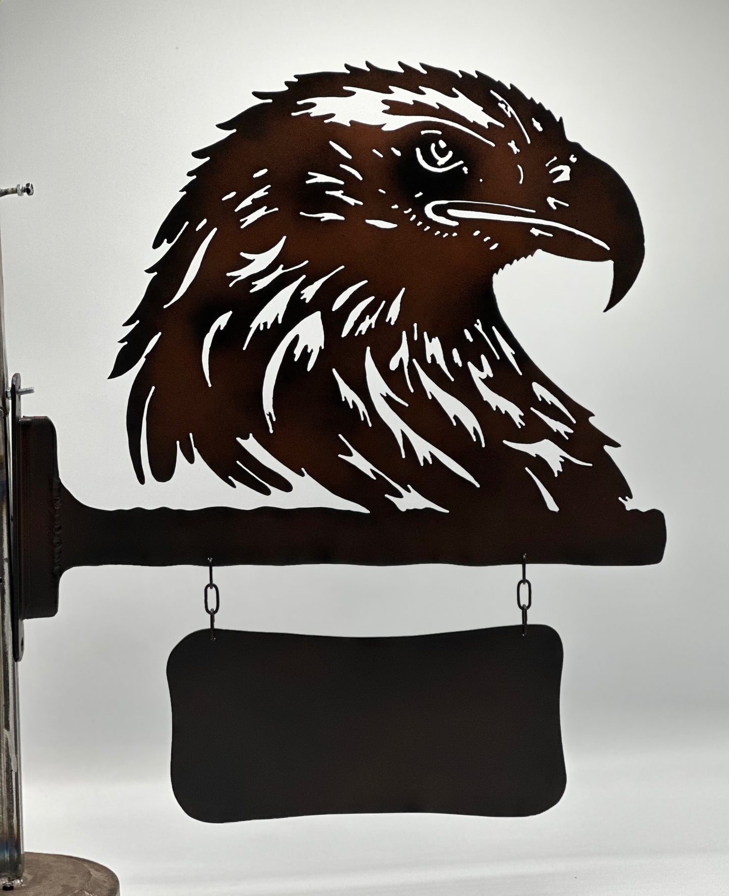 Wild naambord "Roofvogel" 1