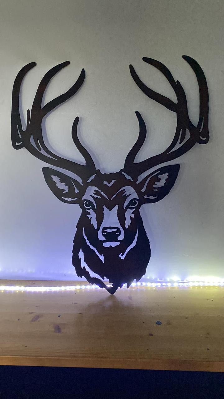 Wild muurstuk "Hert" 3