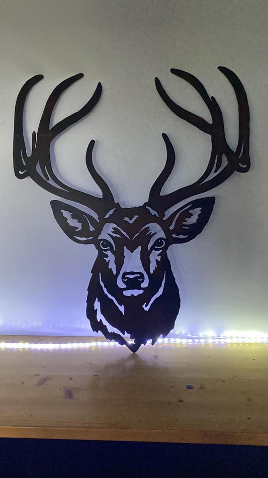 Wild muurstuk "Hert" 3