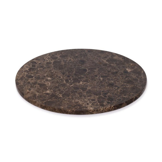 Marmeren dienblad rond